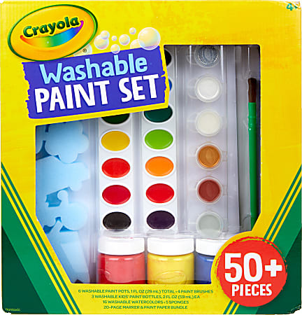 Crayola Kids Washable Paint Set - Office Depot
